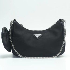 Prada, Pradat, PRD, HOBO, three-in-one cross-body shoulder bag